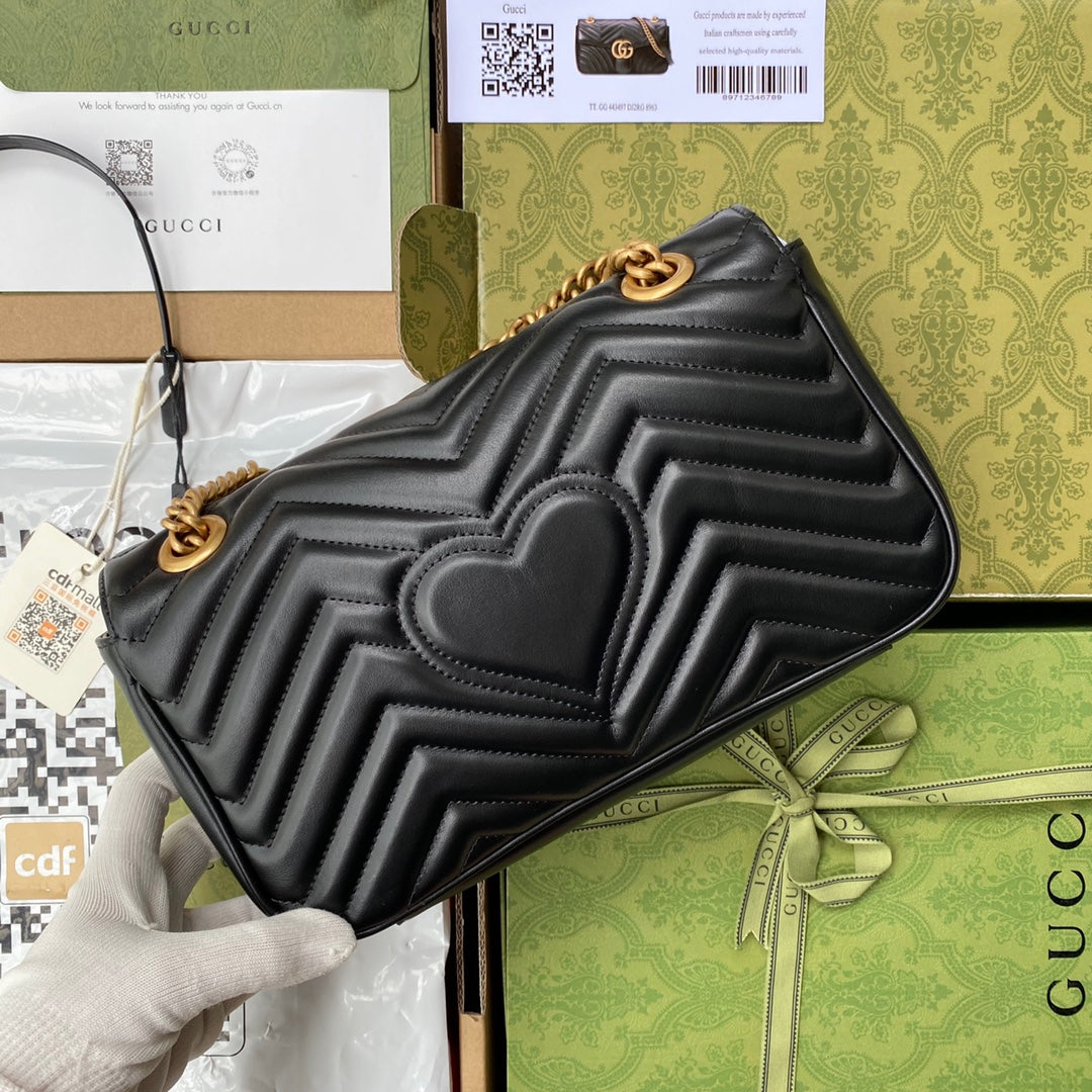 GG MARMONT MEDIA METELASSE' BLACK