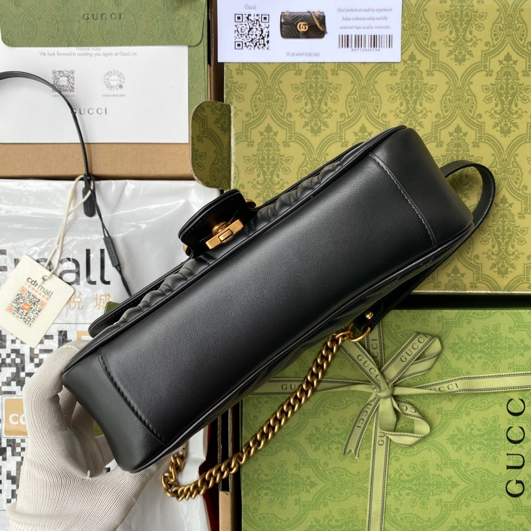 GG MARMONT MEDIA METELASSE' BLACK